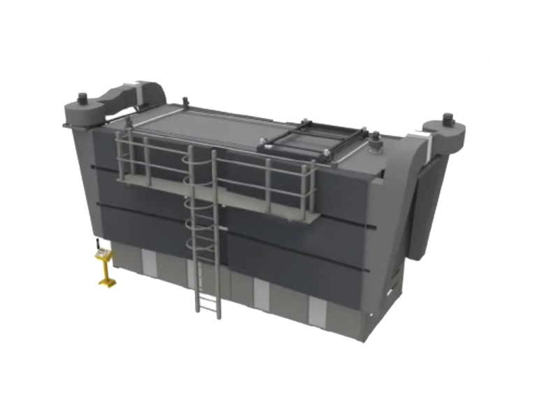 Layered kiln machine